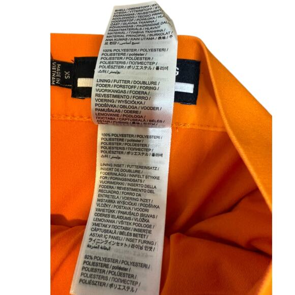 J.Lindeberg Naomi Golf Skirt | Russet Orange | XS | NWT | Stretch Skort - Picture 7 of 10